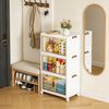 GLIESE Aufbewahrungsbox Faltbarer Aufbewahrungsschrank, Stapelbare Aufbewahrungsbox für Home Schlafzimmer Wohnheimzimmer Bild 2