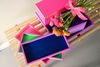 Gift Company Neo Tablett rechteckig (29,9x2x14,9cm) 2 farbig gelb/rosa Bild 2