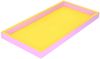 Gift Company Neo Tablett rechteckig (29,9x2x14,9cm) 2 farbig gelb/rosa Bild 5