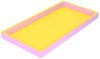 Gift Company Neo Tablett rechteckig (29,9x2x14,9cm) 2 farbig gelb/rosa Bild 4