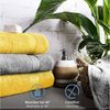 Komfortec Handtuch Set aus 100% Baumwolle, 4 Handtücher 50x100 cm und 4 Badetücher 70x140 cm, Frottee (Packung, 8-St), Duschtücher & Badehandtuch, Weich, Towel, Groß Bild 3