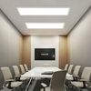 ZMH LED Deckenleuchte Modern 22W LED rechteckig Deckenlampe Dimmbar mit Fernbedienung BüroMemory Function, LED fest integriert, Warmweiß-Neutralweiß-Kaltweiß, Hohe Farbwiedergabeindex Bild 5