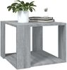 vidaXL Couchtisch Grau Sonoma 40x40x30 cm Holzwerkstoff 815169 Bild 4
