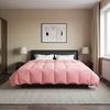 vidaXL Ganzjahresbettdecke Gepolstert Rosa 220 x 260 cm Mikrofaser 42026035 Bild 4