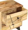 vidaXL Nachttisch 40x30x50 cm Massivholz Mango 285875 Bild 4