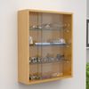 VCM Wandvitrine Drivalo 920361 Honig-Eiche H. 60 x B. 50 x T. 15 cm Bild 5