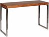 Wohnling Sheesham Konsolentisch mit Metallbeinen, Massivholz, 120x45 cm Bild 2