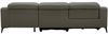 5325 Longchair-Sofa Echtleder-Bezug La Serena TG01.10, T541029 Dark grey Bild 4