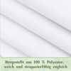 M&W DAS DESIGN Duschvorhang M&W DAS DESIGN Duschvorhang Vintage Garden Pflanzen Textil gelb grün Breite 180 cm Bild 2