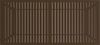 Gartentisch TOMMI Braun 190x80x72 cm Stahl | Outdoortisch Bistrotisch Terrassentisch Bild 5