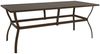Gartentisch TOMMI Braun 190x80x72 cm Stahl | Outdoortisch Bistrotisch Terrassentisch Bild 2