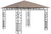 Gartenpavillon, Pavillon mit Moskitonetz 3 x 3 x 2,73 m Taupe 180 g/m² Bild 2