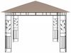 Gartenpavillon, Pavillon mit Moskitonetz 3 x 3 x 2,73 m Taupe 180 g/m² Bild 3