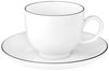 Kombi-Untertasse 14,5 cm Lido Black Line Seltmann Weiden Kaffeetasse - MikrowelleBackofen geeignet, Spülmaschinenfest Bild 2
