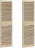 vidaXL Schranktür 2 pcs Natur 170 x 2,1 x 49,5 cm Massives Kiefernholz 42019269 Bild 2