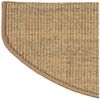 Karat Stufenmatte Sisal Urban, Stufenschutz, viele Farben, Matte, Halbrund, mit stabilem Klebewinkel Bild 4