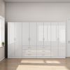 OTTO home Kleiderschrank Trento Schlafzimmerschrank Garderobe hochglanz Schrank mit 8 Türen und 6 Schubladen, hochglänzende Fronten Bild 2
