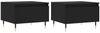 vidaXL Couchtische 2 Stk. Schwarz 50x46x35 cm Holzwerkstoff 830847 Bild 2