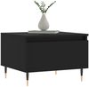 vidaXL Couchtische 2 Stk. Schwarz 50x46x35 cm Holzwerkstoff 830847 Bild 3