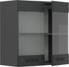 Küchenglasschrank R-Line Anthrazit Landhaus 60 cm Vicco Bild 3