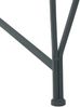 vidaXL Baumbank 8-Sitzanzahl Ø 160x44 cm Stahl Silber Grau Rund 42029505 Bild 3