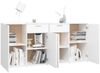 vidaXL Sideboard Weiß 160x36x75 cm Holzwerkstoff 3074927 Bild 4