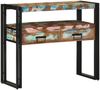 Konsolentisch, Beistelltisch, Konsole 90 x 33 x 75 cm Massives upgecyceltes Holz Bild 2