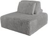 KAWOLA Hocker WIOLO SOFT Polsterhocker mit Rückenkissen Weicher Breitcord grau 84 x 111 x 111 cm Bild 3