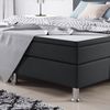 Boxspringbett Jump 180x200 cm Webstoff Anthrazit Typ 2 Bild 3