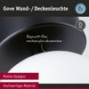 Paulmann 71071 Selection Bathroom LED Deckenleuchte Gove 12cm Schwarz Satin 3000K IP44 Bild 3