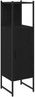 vidaXL Badezimmermöbel-Set mit Regal 4 pcs Schwarz Holzwerkstoff 3334404 Bild 5