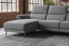 KAWOLA Sofa ADRIANA Ecksofa mit Relaxfunktion Stoff anthrazit Longchair links 99 x 163 x 280 cm Bild 4