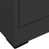 vidaXL Aktenschrank Anthrazit 46 x 62 x 133 cm Stahl Bild 5