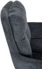 CLP Esszimmerstuhl Vilas Stoff 180° schwenkbar mit Armlehne und Rückenlehne,schwarz Bild 3