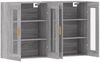 vidaXL Wandschränke 2 Stk. Grau Sonoma Holzwerkstoff 3197903 Bild 5