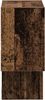 vidaXL Wandregal Wandhalterung Altholz 55 x 15 x 35 cm Holzwerkstoff 8012114 Bild 4