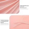 Bettwäsche 220x240 Set Rosa 3teilig mit Kissenbezüge Mikrofaser Bild 5