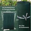 Zaunsichtschutz Blickschutz Balkonsichtschutz HDPE grün 1,50m hoch; 5m lang Bild 2