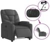 vidaXL Relaxsessel Elektrisch Schwarz Stoff 3204574 Bild 5