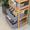 Bücherregal Novaro Bambus 48.3 x 140.3 cm mit 6 Fächern Vicco Bild 4