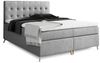 99rooms Sorento Boxspringbett Strukturstoff 200x200 cm Beige Bild 3