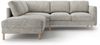 Micadoni Symmetrisches Ecksofa Eden 4-Sitzer Links Strukturierter Stoff Beige Melange Bild 2