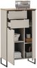 Seitenschrank Djerba / Denver, Holzwerkstoff, Beige, Holzfarben, 60 x 106 x 32 cm Bild 4