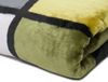 Gözze - Weiche Kuscheldecke, Cashmere Feeling, Hohes Stoffgewicht 500 g/m², Antigua, 150x200 cm - Grün/Anthrazit/Weiß Bild 4