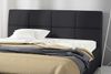 99rooms Jayden Polsterbett ohne Bettkasten 180x200 cm Velours Jasmine Schwarz Bild 2