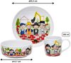 Van Well Kindergeschirr Set 3-teilig Baustelle Bild 2