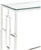 Wandkonsole CLOTILDE - Glas & Stahl - Chromfarben Bild 5