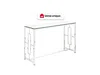 Wandkonsole CLOTILDE - Glas & Stahl - Chromfarben Bild 2