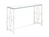 Wandkonsole CLOTILDE - Glas & Stahl - Chromfarben Bild 4