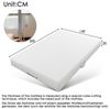 HAUSS SPOLE Polsterbett 140×200cm Doppelbett Jugendbett mit 2 Leselichtern & USB,Beige (hydraulischem Stauraum & integrierte USB-Anschlüsse & LED-Lichtleisten, dick gepolsterte Kopfteil,Stabiler Rahmen), für praktischen Komfort und Stil im Schlafzimmer... Bild 4